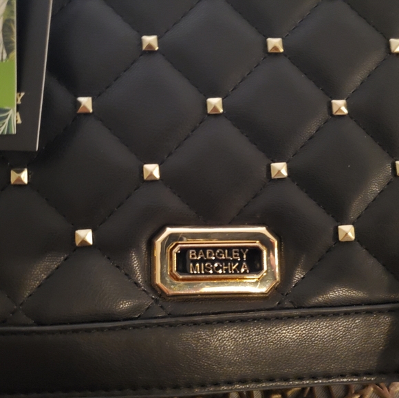 Badgley Mischka Bags Badgley Mischka Crossbody With Gold Studs
